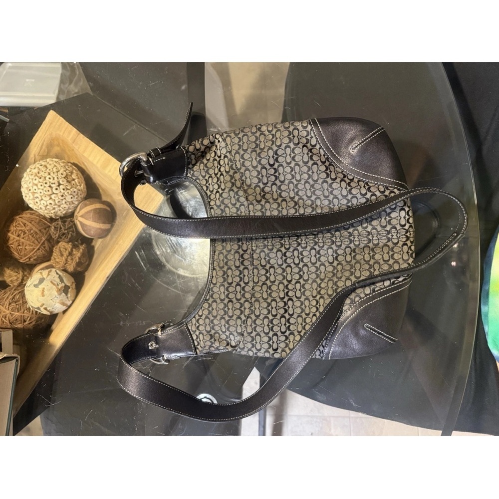 COACH Signature Brown Crossbody Bag No. E3K-6386